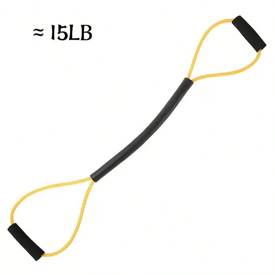 Rubber Resistance Band For 8-Figure Boxing Pull Training: Outdoor Fitness, Karate, Boxing, Indoor Fitness, Leg, Arm Training, Yoga And Pilates Training! Home Workout, Fitness Training Equipment, Fitne
