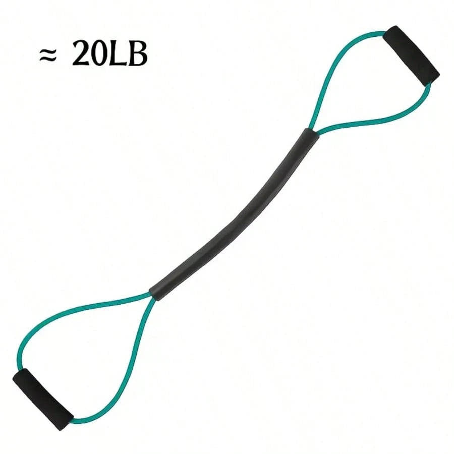 Rubber Resistance Band For 8-Figure Boxing Pull Training: Outdoor Fitness, Karate, Boxing, Indoor Fitness, Leg, Arm Training, Yoga And Pilates Training! Home Workout, Fitness Training Equipment, Fitne