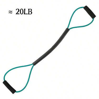 Rubber Resistance Band For 8-Figure Boxing Pull Training: Outdoor Fitness, Karate, Boxing, Indoor Fitness, Leg, Arm Training, Yoga And Pilates Training! Home Workout, Fitness Training Equipment, Fitne