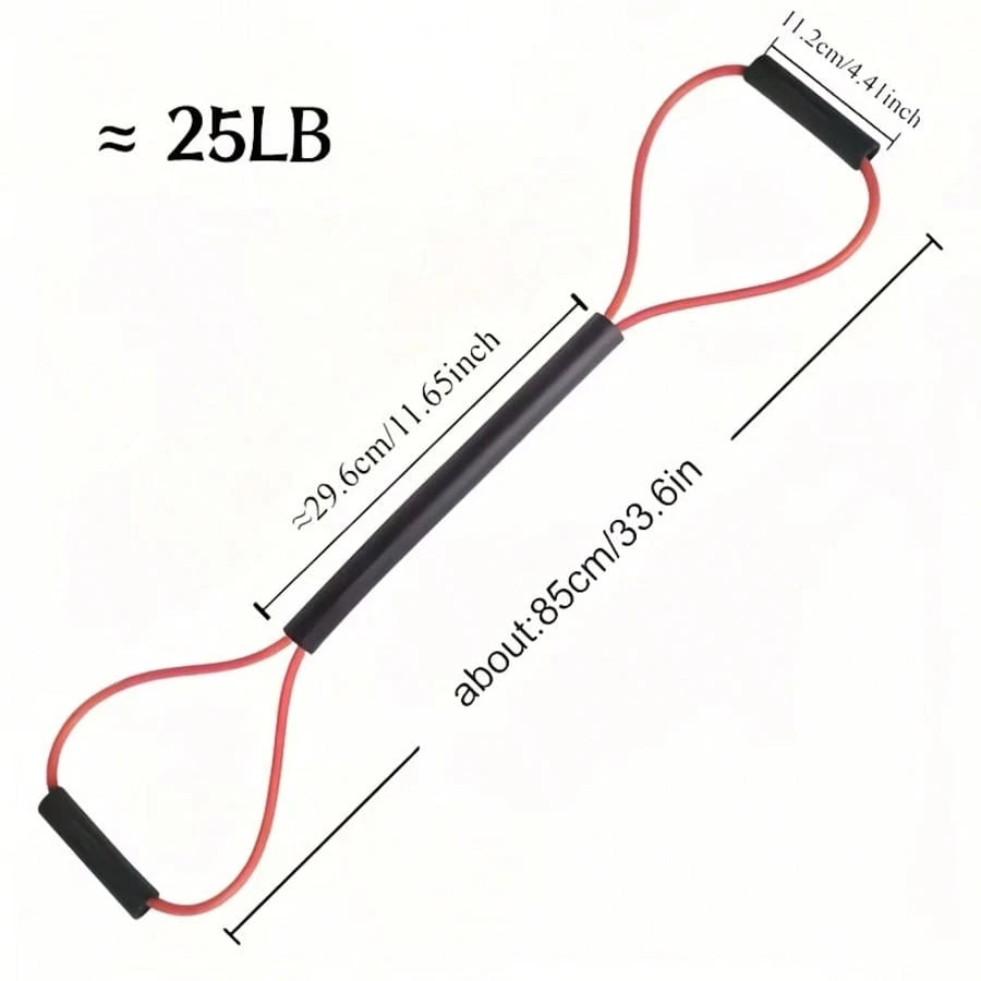 Rubber Resistance Band For 8-Figure Boxing Pull Training: Outdoor Fitness, Karate, Boxing, Indoor Fitness, Leg, Arm Training, Yoga And Pilates Training! Home Workout, Fitness Training Equipment, Fitne
