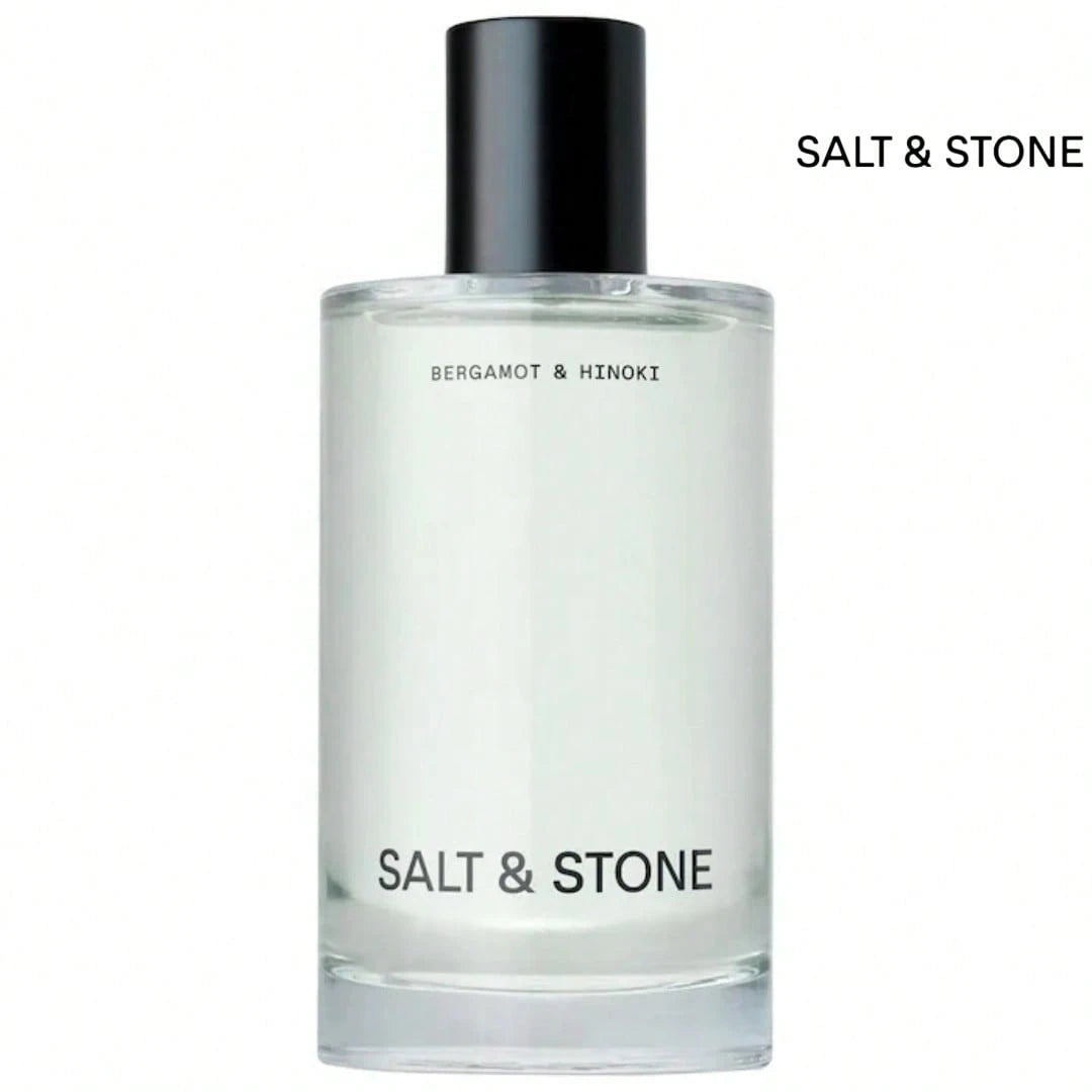 Salt & Stone Body Mist| Santal & Vetiver| Skincare Infused Hair & Body Spray For Women And Men| Hydrating Fragrance With Glycerin And Red Algae| Vegan, Cruelty Free, 3.4 Fl Oz