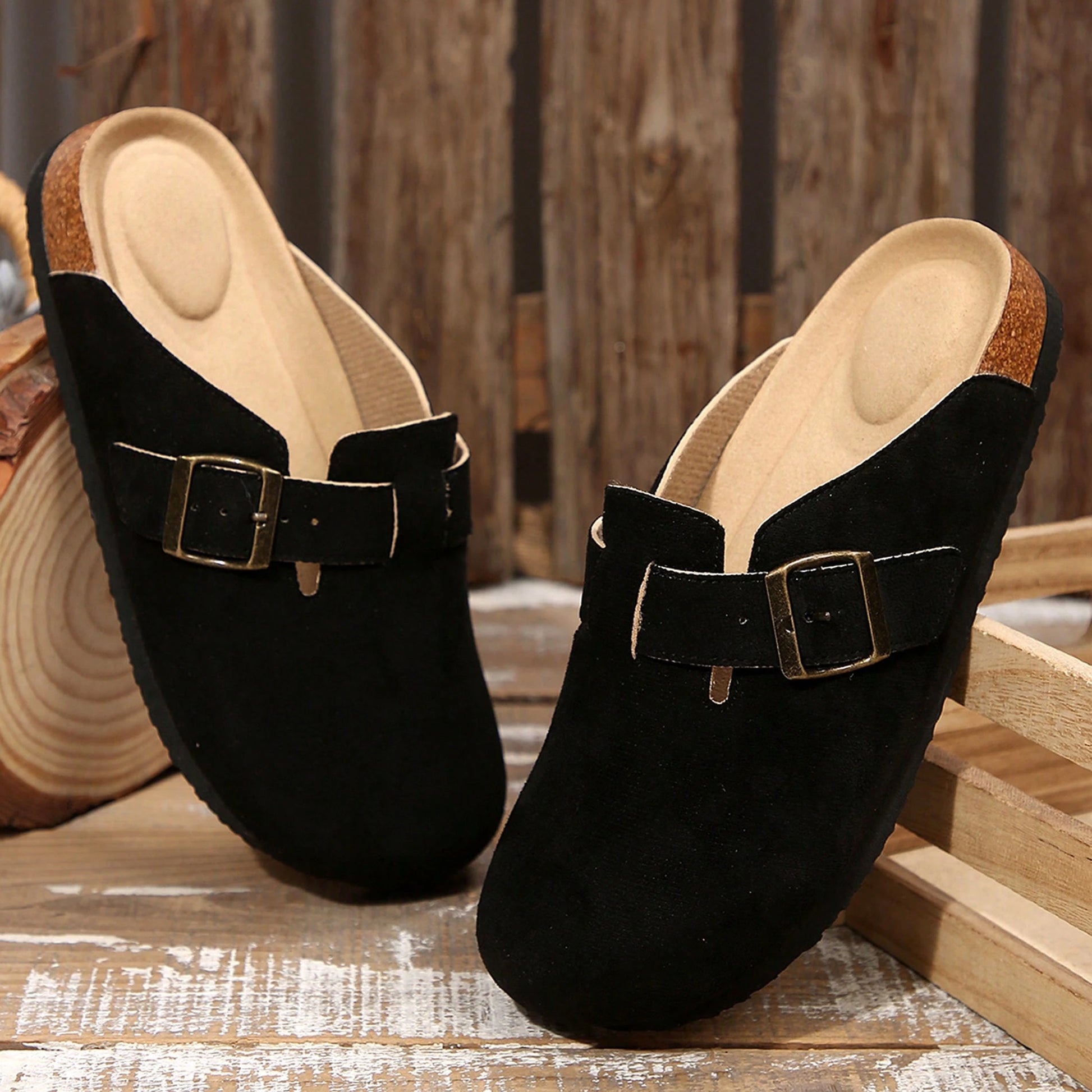 Sandals For Women Stylish And Versatile Slippers Flats Shoes With Comfort Cork Footbed For Outdoor Comfort And Elegance Summer Slides Shoes Sandals For Women Flats Outdoor Walking Travel