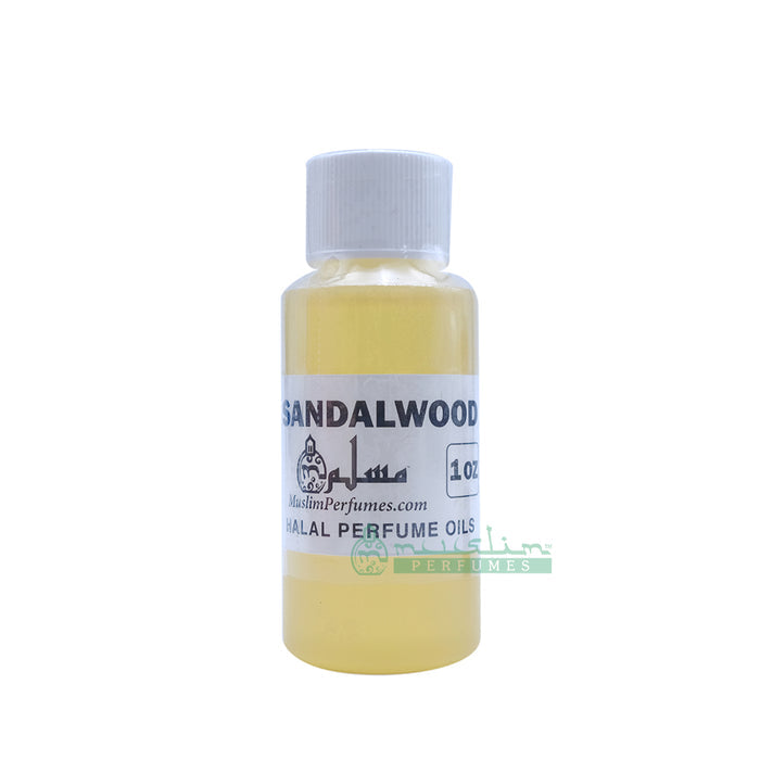 Sandalwood Perfume Body Oils Premium Religious Prayer No Alcohol 1 oz. Bottle