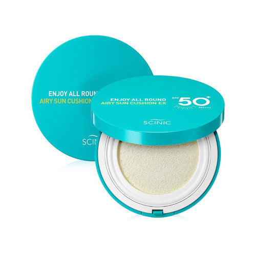 Scinic Enjoy All Round Airy Sun Cushion EX SPF50+PA++++