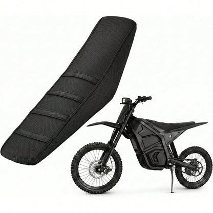 Seat Cover For Yozma IN10,Black Stripe Non-Slip Breathable Waterproof Motorcycle Cushion Cover For Electric Dirt Bike Ebike Yozma In 10