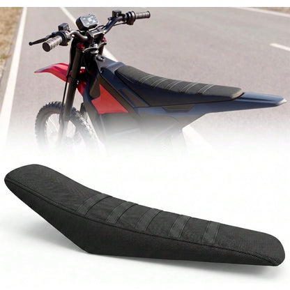 Seat Cover For Yozma IN10,Black Stripe Non-Slip Breathable Waterproof Motorcycle Cushion Cover For Electric Dirt Bike Ebike Yozma In 10