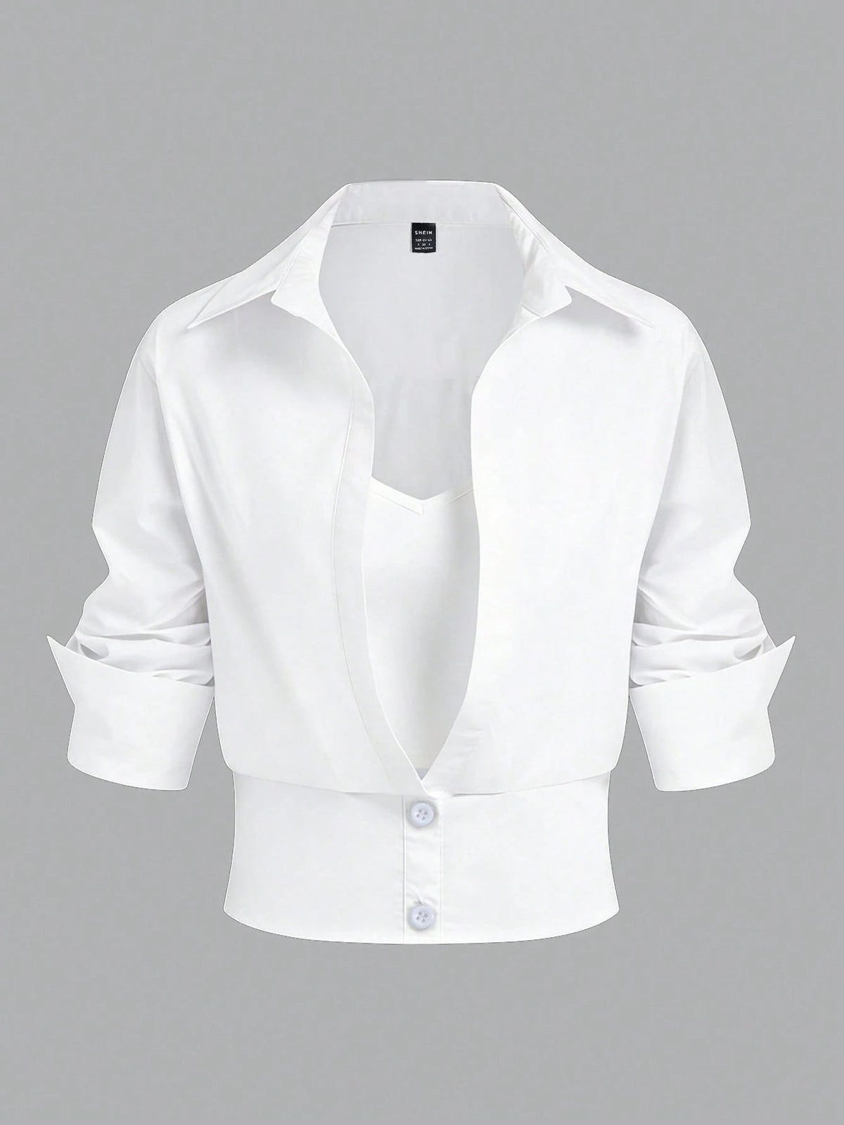 Selianne Women's Casual Versatile Solid Color Shirt
