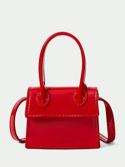 SHECARRY Mini Top Handle Satchel Bag