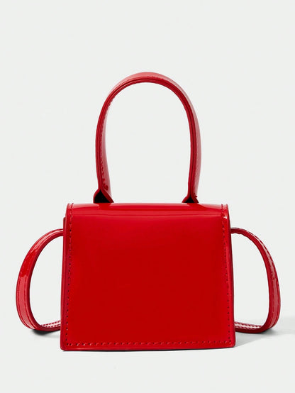 SHECARRY Mini Top Handle Satchel Bag