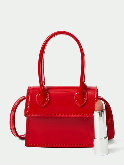 SHECARRY Mini Top Handle Satchel Bag