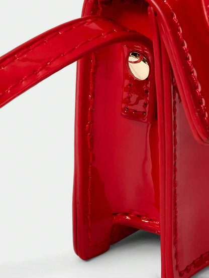 SHECARRY Mini Top Handle Satchel Bag