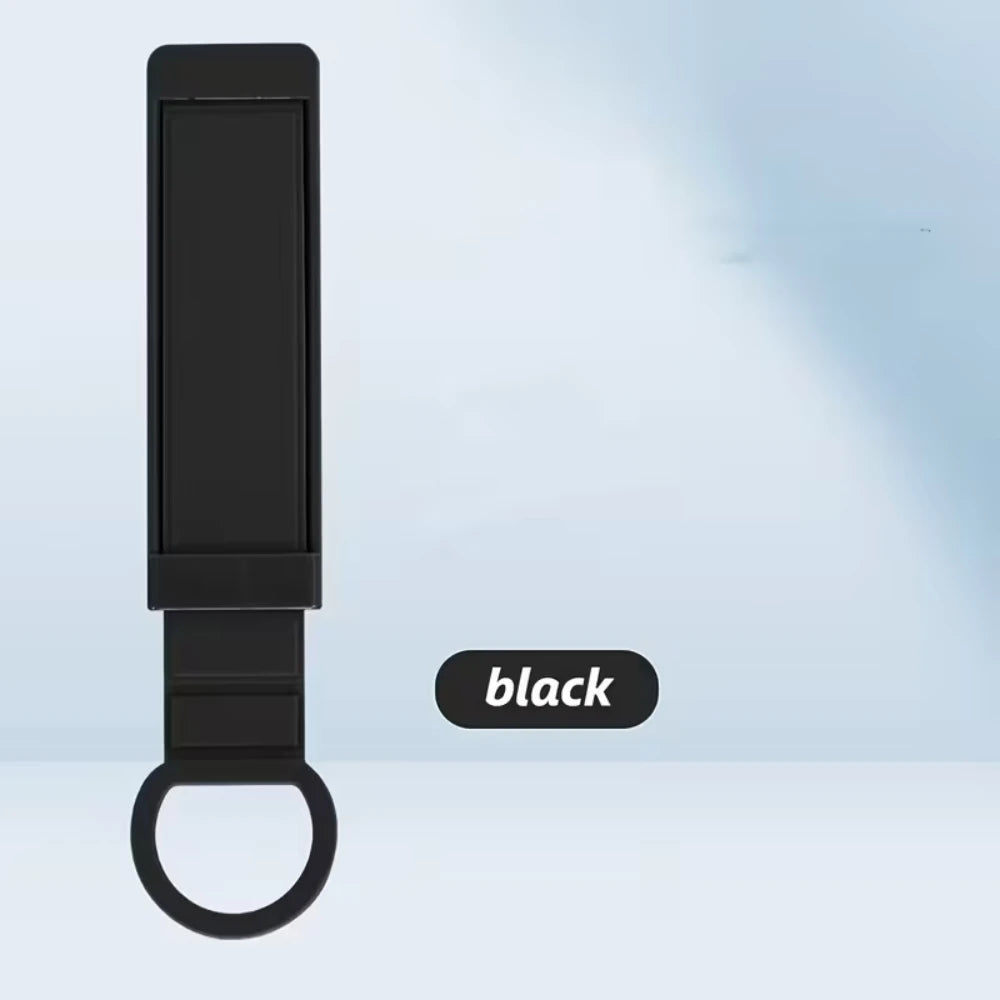 Shockproof Solid Color Long Strip Phone Case Back Sticker Stand, Retractable Wrist Strap Phone Holder, Self-Adhesive Extendable Desktop Stand Mother's Day Gift