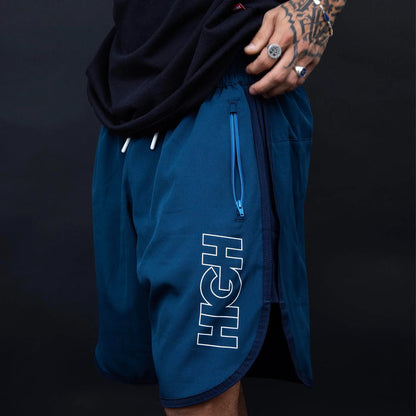 Shorts Athletic Oil Blue - Four Street