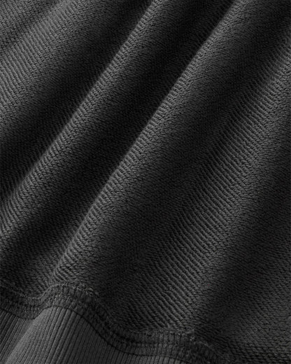Side-Eye Zip-Up Hoodie Black