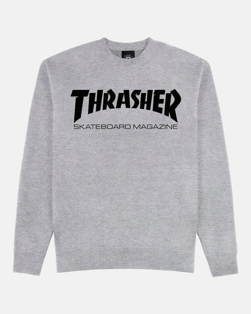 SKATE MAG - CREWNECK - GREY - Four Street
