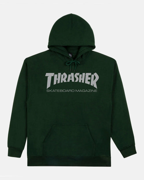 SKATE MAG - HOODIE - FOREST GREEN - Four Street