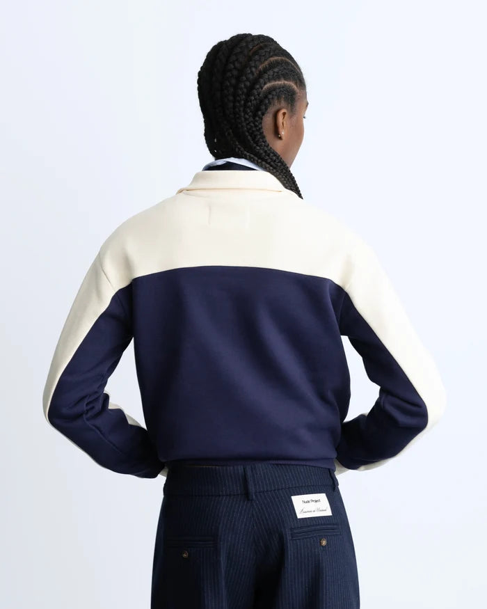 Ski Club Quarter-Zip Navy