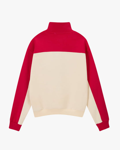 Ski Club Quarter-Zip Red