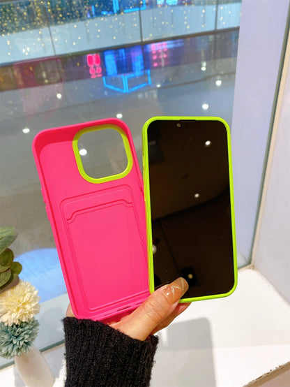 Skin-Feel 2-In-1 Detachable Card Holder Wallet, Fits Cards And Coins, Anti-Drop, Anti-Sweat, Anti-Fingerprint, Wear-Resistant, Non-Fading, Compatible With IPhone 17 Pro Max/17 Pro/17 Air/17/16 Pro Max