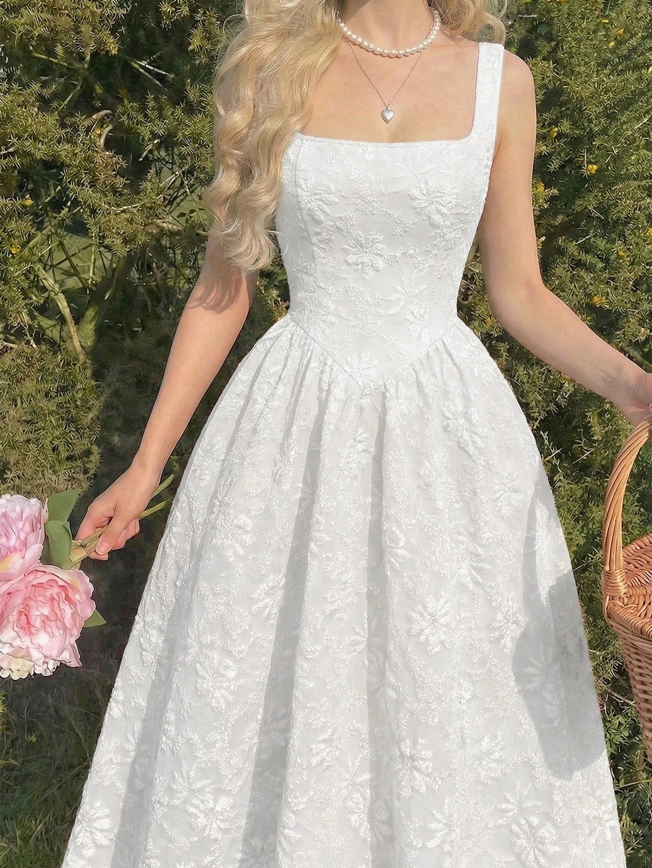 Skyraze Red Vintage Palace Style Jacquard Women's Dress Summer Women Dresses Brides Maid Dresses Back To School Clothes,Summer Dresses For Women