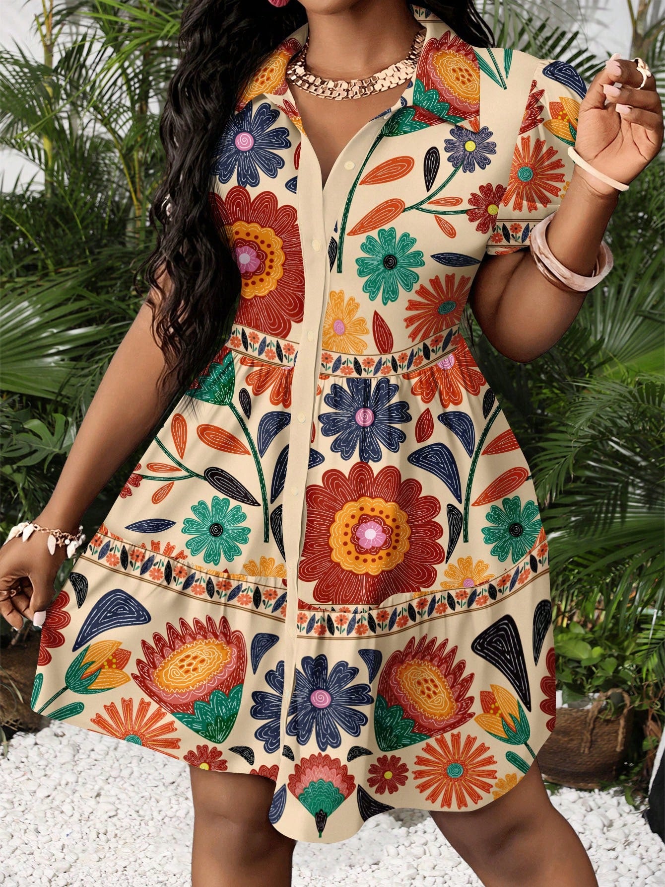 Slaydiva Casual Minimalist Women Mini Dress, Suitable For Summer,Summer Dresses For Women