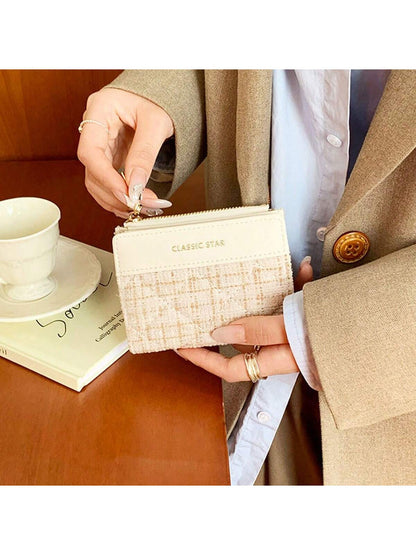 Small Women's Wallet Korean Style With Large Capacity And Simple Design For Students Or Daily Outing. For Women Wallet Purse Wallet Small Wallet Cute Wallet