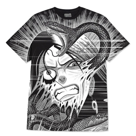 SNAKES BIG PRINT TEE - Four Street