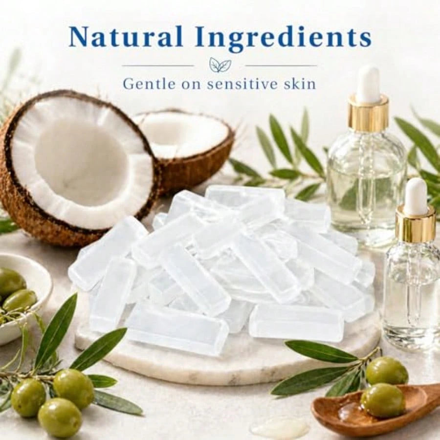 Soap Base Natural 14.8oz- Clear Glycerin Base For Soap Making Melt And Pour Organic Glicerina Para Hacer Jabones Foaming Additives Odorless Good Cleaning Ability Soap Making Supplies