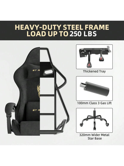 SOONTRANS High Back Gaming Chair, Ergonomic Gamer Chair For Adult