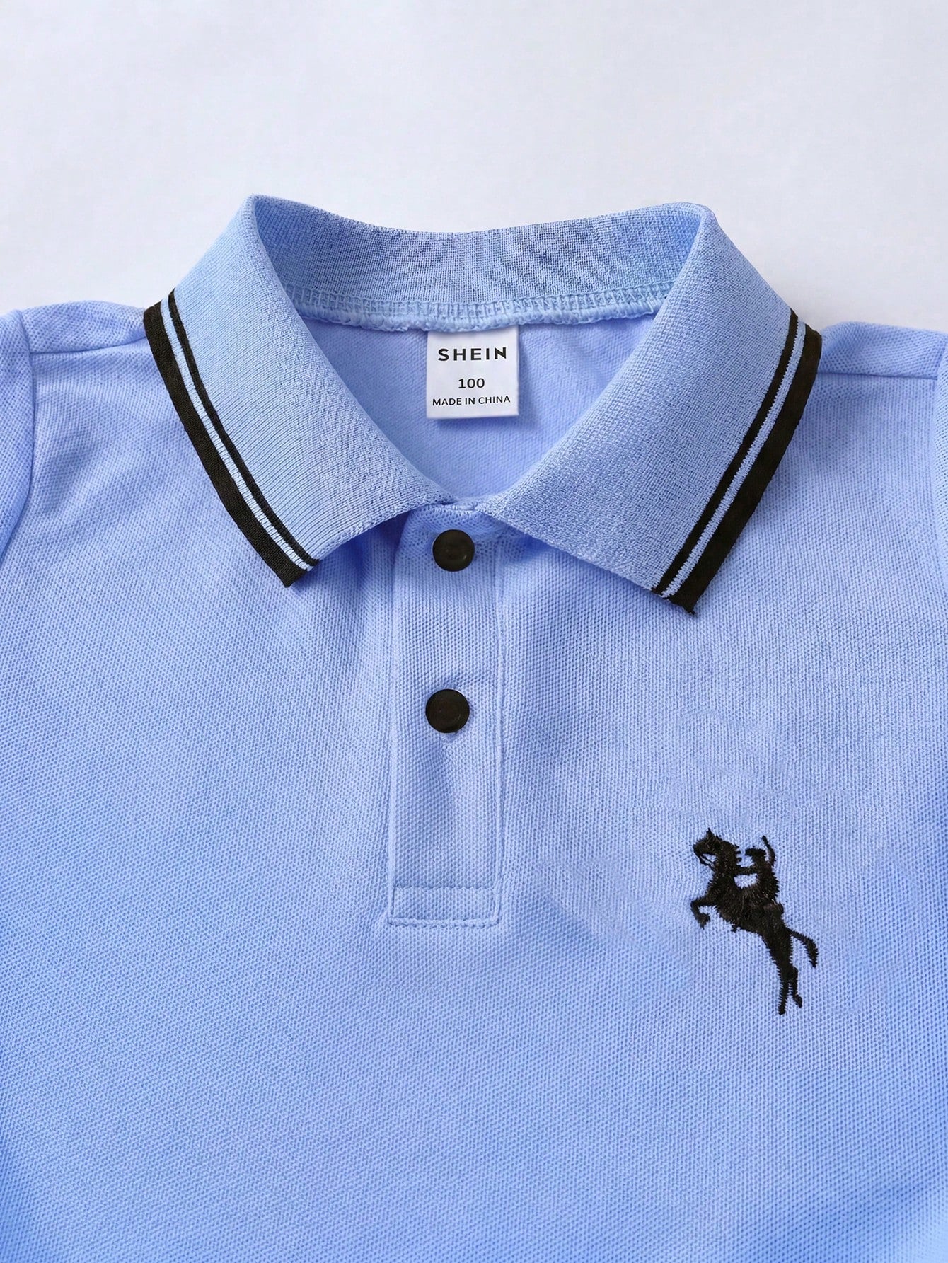 Souflis Souflis 2pcs Baby Boy Summer Outfit Short Sleeve Polo Shirt With Shorts Toddler Boy Clothes Set Black Summer Casual Club Family Matching Minimalist Clothes