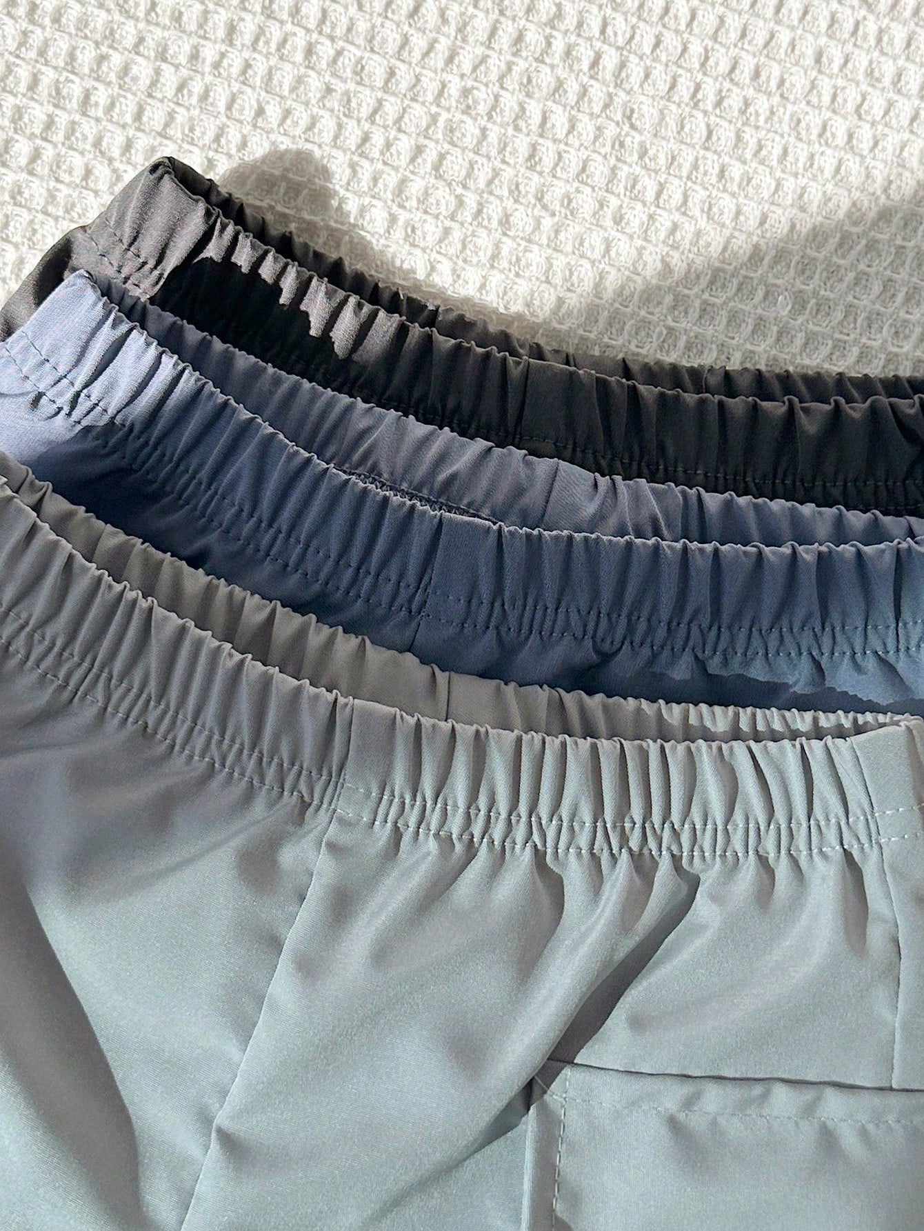 Souflis Souflis 3 Packs Toddler Boys' Casual Cargo Shorts Soft & Comfortable Multi-Pocket Bottoms For Daily Wear Outdoor School Vacation & Sports