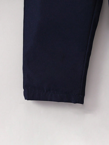 Souflis Souflis Baby Boy Bow Tie Shirt And Bib Pants Set