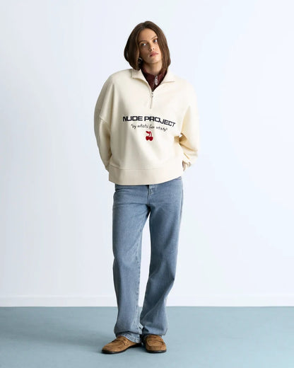 Sport Quarter-Zip Marshmallow