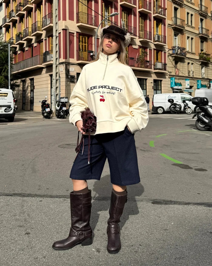 Sport Quarter-Zip Marshmallow