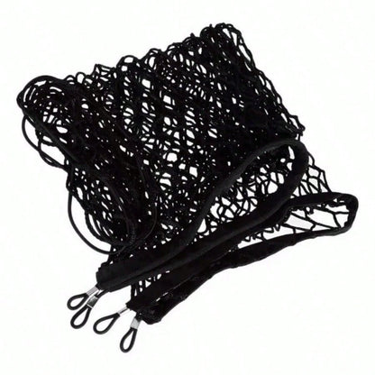 [Stretchable Net For Car Trunk] Stretchable Car Trunk Organizer Net With Hooks- Nylon Cargo Storage For Pickup Trucks, SUVs & Cars