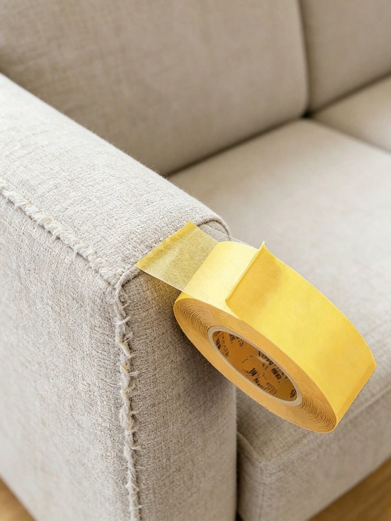 Strong Adhesive Fabric Tape, No-Cut Multi-Function Non-Damaging Edge Repair Tape, Suitable For Fabric Clothing Self-Adhesive Fixing Patch, Pant Leg Tape, Seamless Tape, Outdoor Supplies, Outdoor Decor