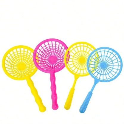 Summer Kids Fishing Net, Plastic Scoop Net Toys For Boys Girls, Cute Fun Fishing Net For Water Play, Promote Parent-Child Entertainment Toys, Beach Toys, Suitable For Holidays, Parties, Children's Ent