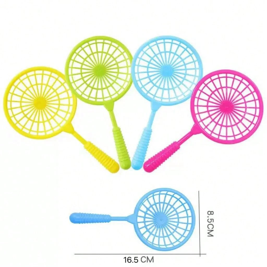 Summer Kids Fishing Net, Plastic Scoop Net Toys For Boys Girls, Cute Fun Fishing Net For Water Play, Promote Parent-Child Entertainment Toys, Beach Toys, Suitable For Holidays, Parties, Children's Ent