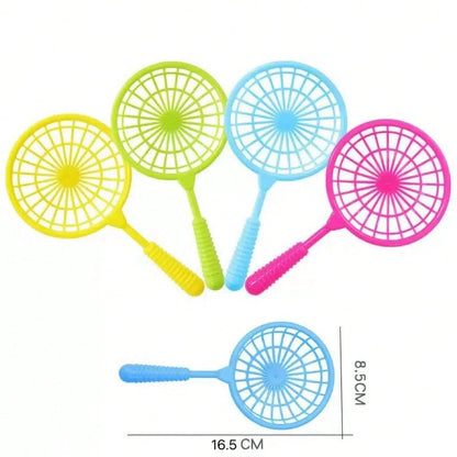 Summer Kids Fishing Net, Plastic Scoop Net Toys For Boys Girls, Cute Fun Fishing Net For Water Play, Promote Parent-Child Entertainment Toys, Beach Toys, Suitable For Holidays, Parties, Children's Ent