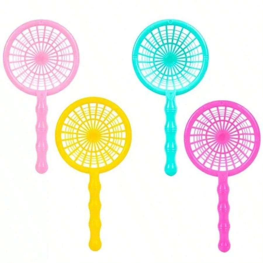 Summer Kids Fishing Net, Plastic Scoop Net Toys For Boys Girls, Cute Fun Fishing Net For Water Play, Promote Parent-Child Entertainment Toys, Beach Toys, Suitable For Holidays, Parties, Children's Ent