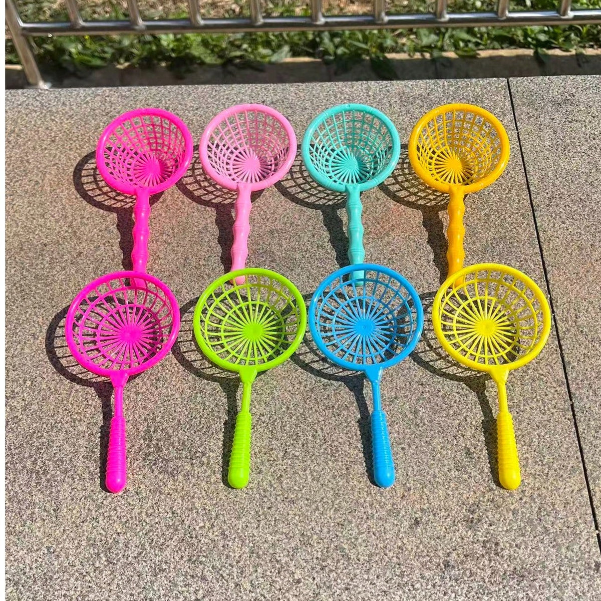 Summer Kids Fishing Net, Plastic Scoop Net Toys For Boys Girls, Cute Fun Fishing Net For Water Play, Promote Parent-Child Entertainment Toys, Beach Toys, Suitable For Holidays, Parties, Children's Ent