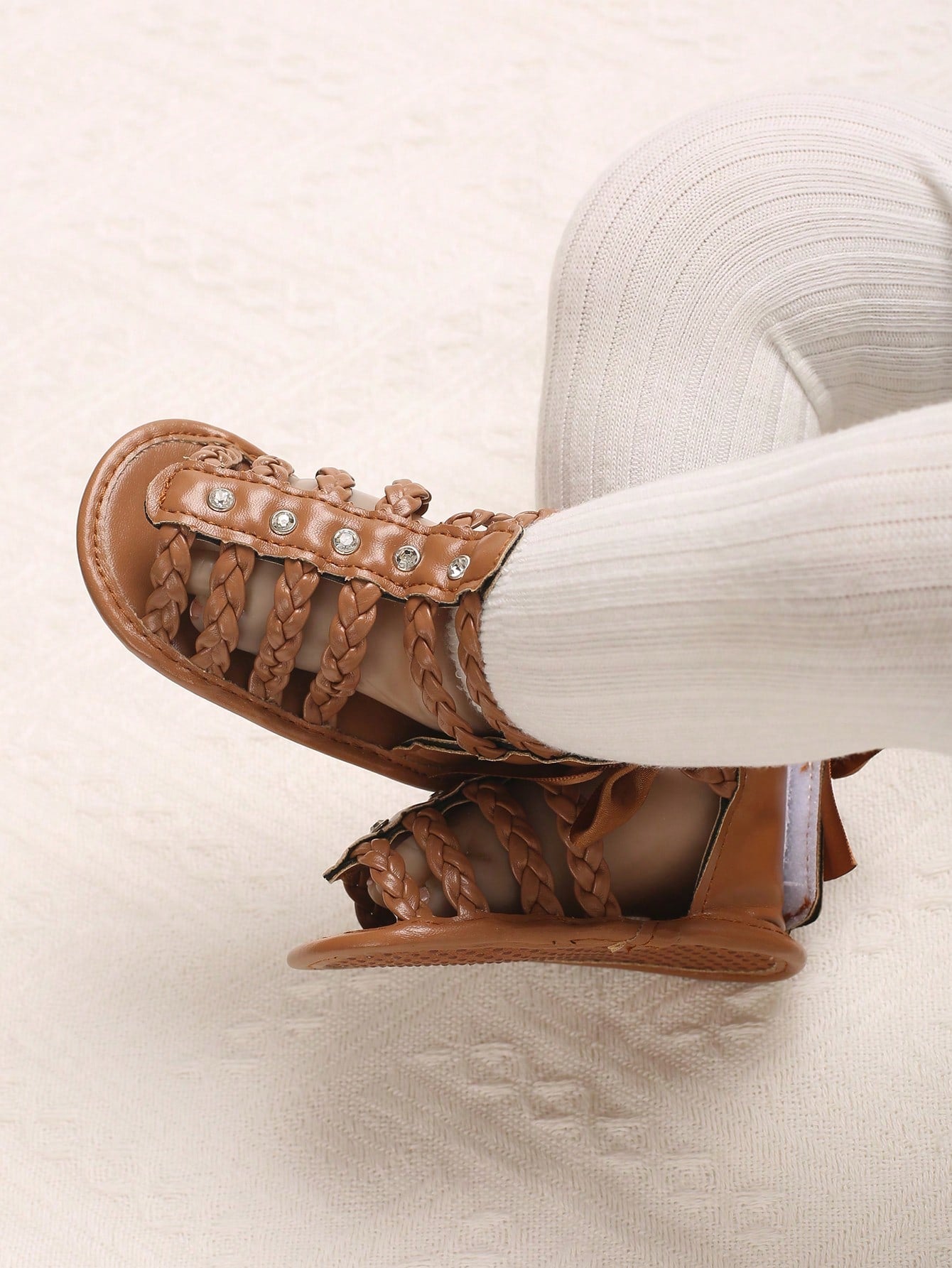 Summer New Classic Hollow Soft Bottom Sandals For 0-1 Year Old Infants