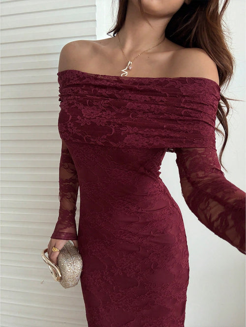 Sunnyshic Elegant Wedding, Christmas, Party Dress