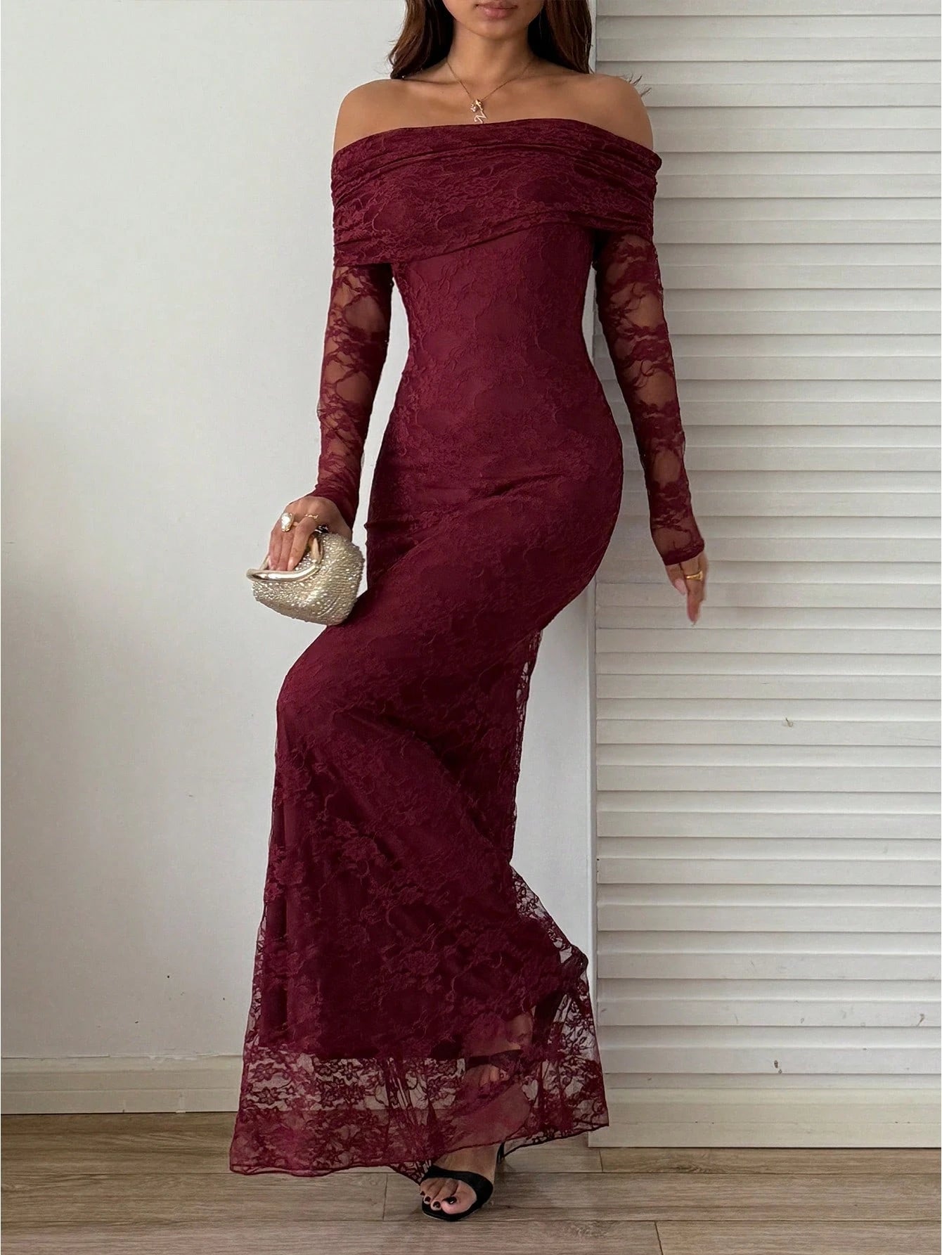 Sunnyshic Elegant Wedding, Christmas, Party Dress