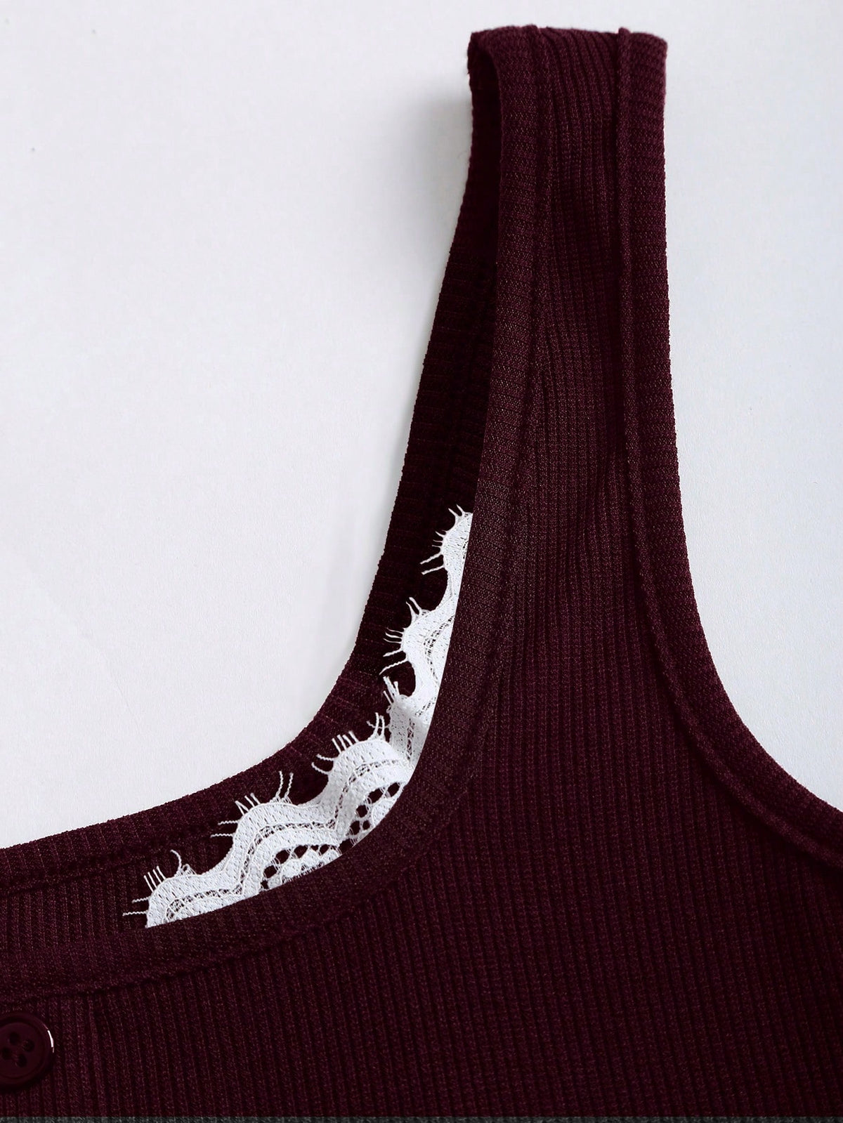 Sweetra Women's Casual Lace Patchwork Camisole