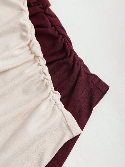 Sweetra Y2K Sexy Asymmetrical Hem Button Up Long T-Shirt
