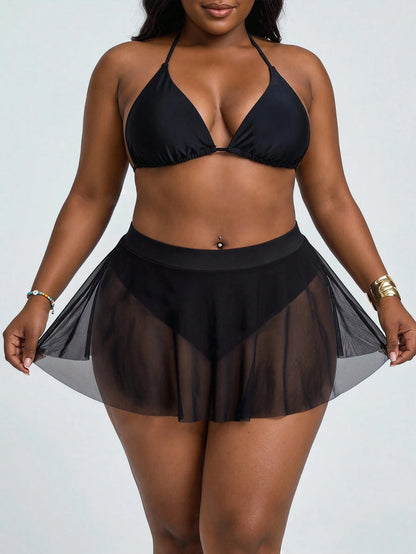 Swim Basics Plus Size Women Swimsuit Bottom, Sexy & Fashionable Beach/Pool Wear