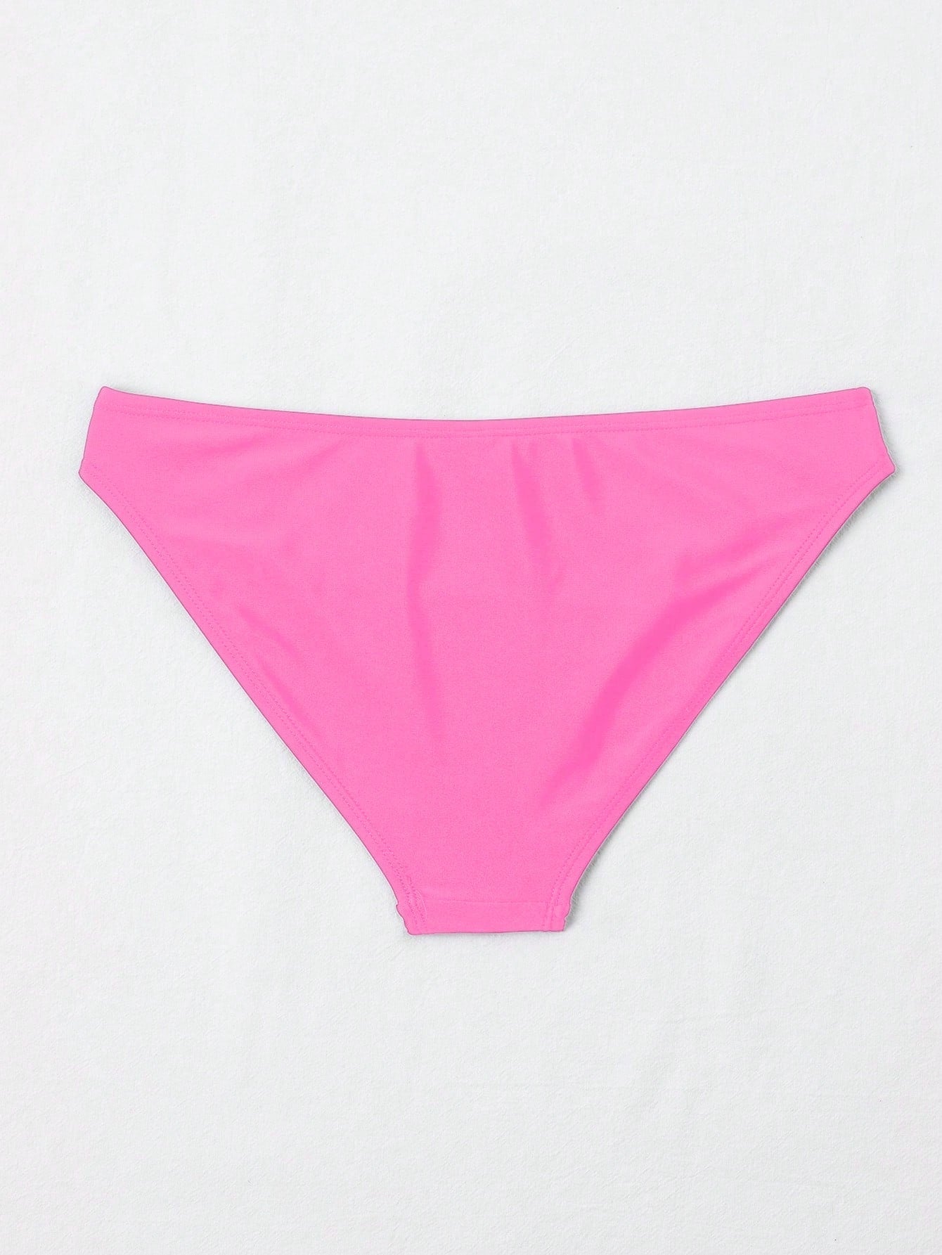 Swim Basics Summer Beach Solid Bikini Bottom