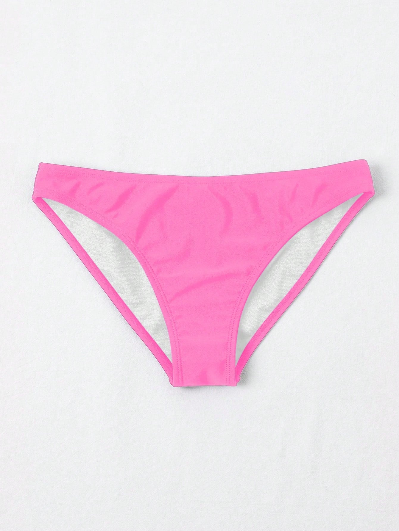 Swim Basics Summer Beach Solid Bikini Bottom