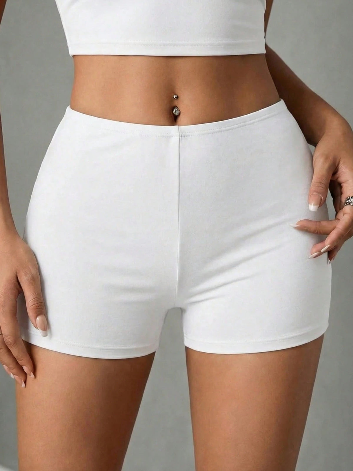 Swim Basics Summer Beach Women's Solid Color Bikini Bottoms